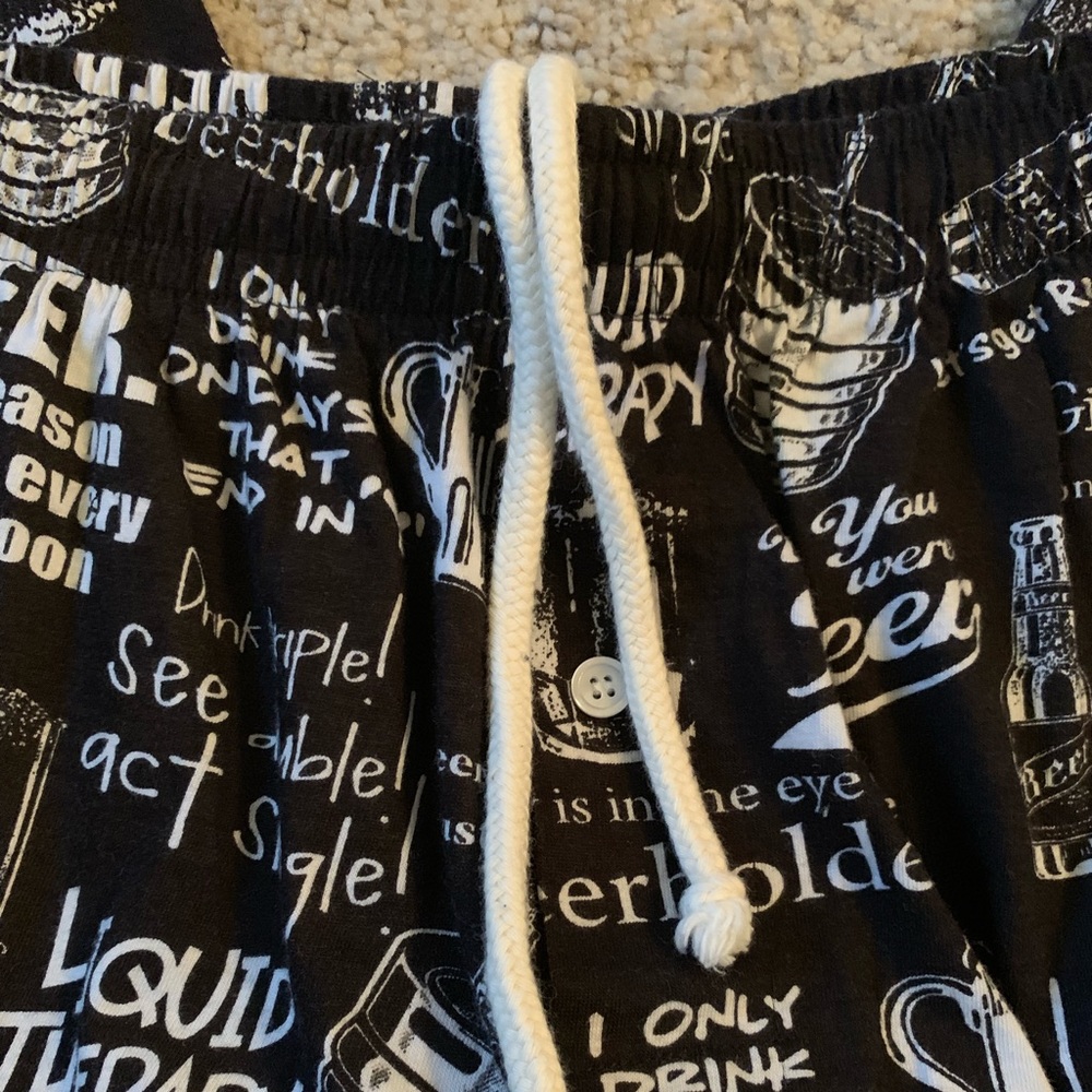 Drawstring lounge pants - Picture 3 of 3